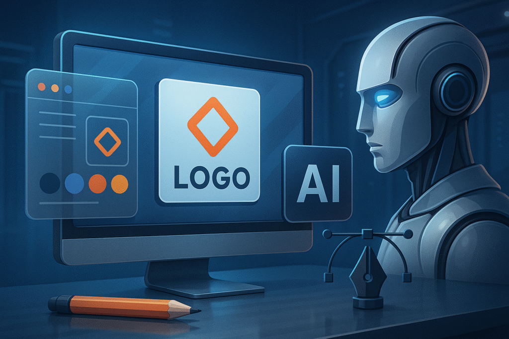 como criar logotipos e logomarcas com ia